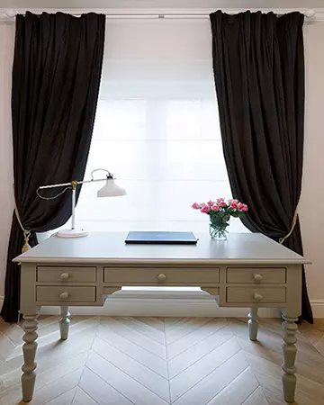 Laurent Black Curtains