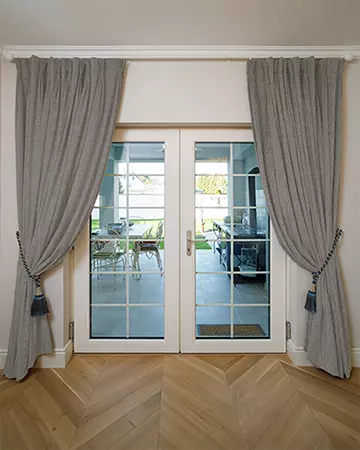Laurent Soft Grey Curtains