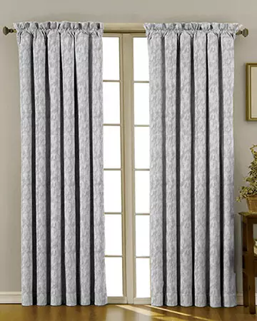 Prestigious Arlo Chrome Curtains