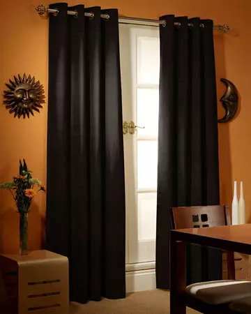 Prestigious Panama Black Curtains