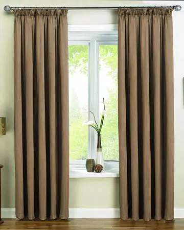 Prestigious Panama Latte Curtains