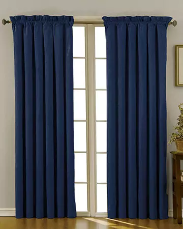 Prestigious Panama Navy Curtains