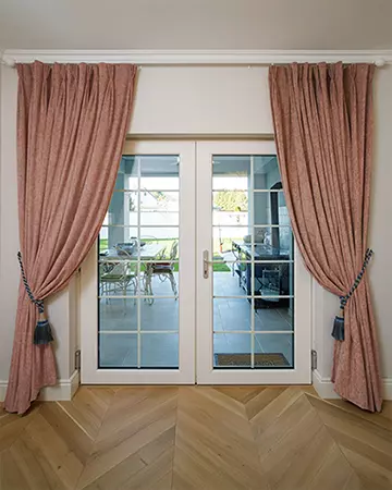 Prestigious Stamford Rose Dust Curtains