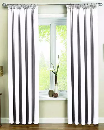 Provence White Curtains