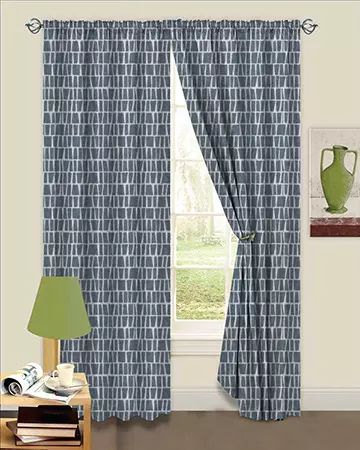 Studio G Quadro Denim Curtains