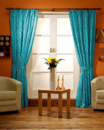 Tissu Miami Losange Bleu Curtains