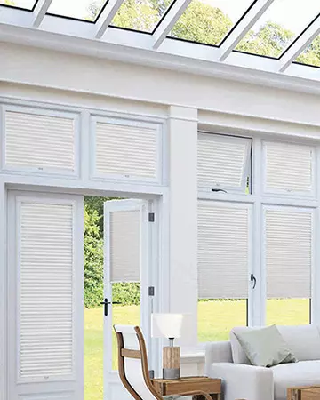 Neat Fit Iron Pleated Blinds