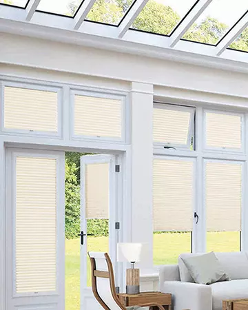Neat Fit Magnolia Pleated Blinds