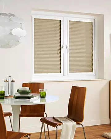 Neat Fit Sand Pleated Blinds