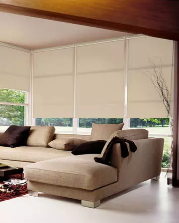 Atlantex ASC Dark Beige Roller Blinds
