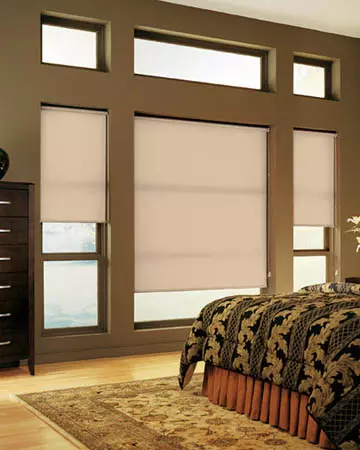 Plain Peach Roller Blinds