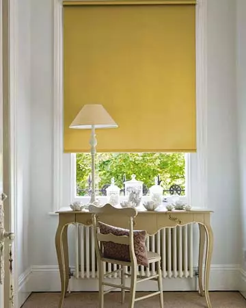 Satin Pure Almond Roller Blinds