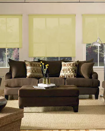 Voile Sand Roller Blinds