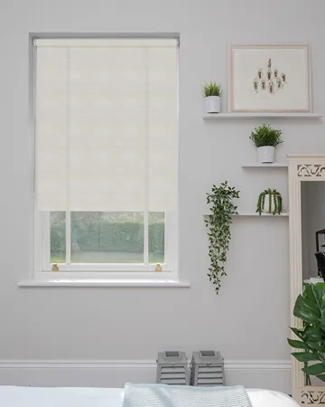 Canvas Pale Oak Roller Blinds
