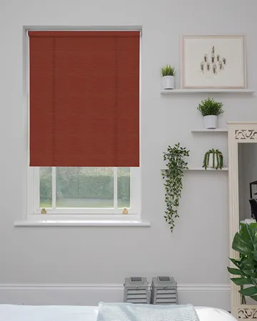Canvas Rose Roller Blinds