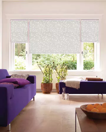 Chatsworth White Roller Blinds
