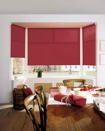 Eclipse Palette Redcurrant Roller Blinds