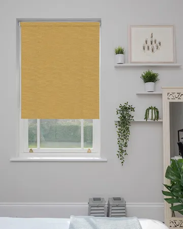 Glitz Pale Gold Roller Blinds