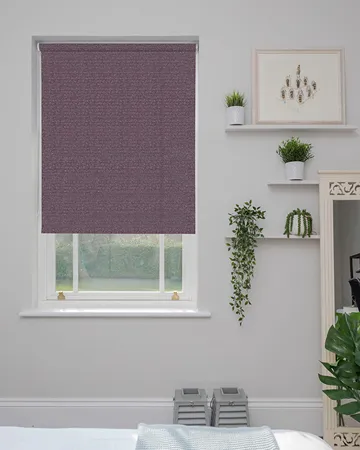 Glitz Purple Roller Blinds