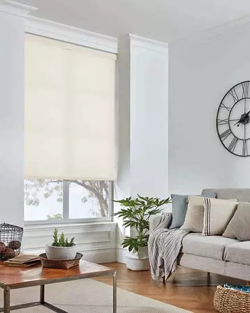 Louvolite Aspect Wheat Roller Blinds