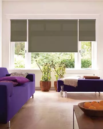 Louvolite Banbury Oatmeal Roller Blinds