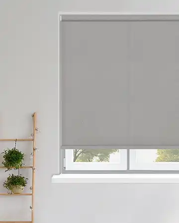 Louvolite Dawn Cool Greige Roller Blinds