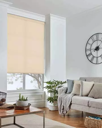 Louvolite Mineral Pearl Roller Blinds