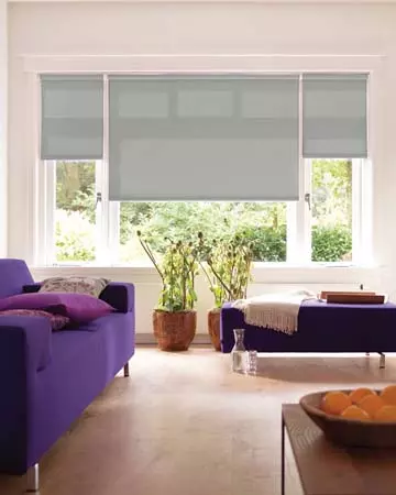 Louvolite Perspective Windspey Grey Roller Blinds