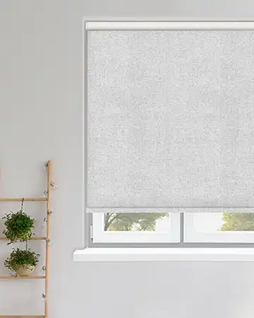 Louvolite Quinton Steel Grey Roller Blinds