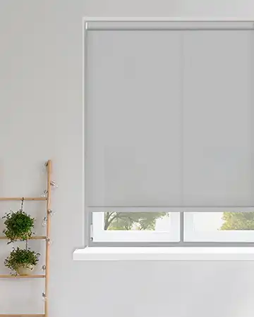 Louvolite Tulip Warm Grey Roller Blinds