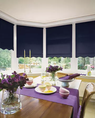 Splash Indigo Roller Blinds
