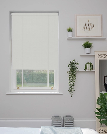 Timeless Glacier White Roller Blinds