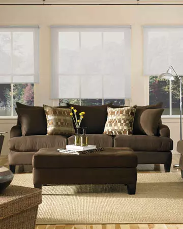 Voile White Roller Blinds