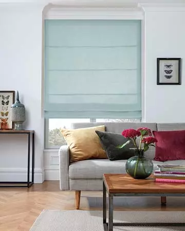 Camengo Dia Givre Roman Blinds
