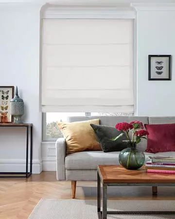 Camengo Dia Ivoire Roman Blinds