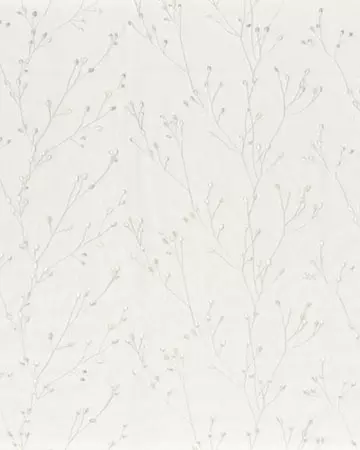 Camengo Lison Sheer Blanc Roman Blinds