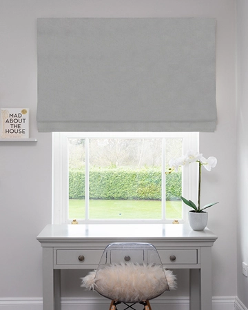 Casa Light Grey Roman Blinds