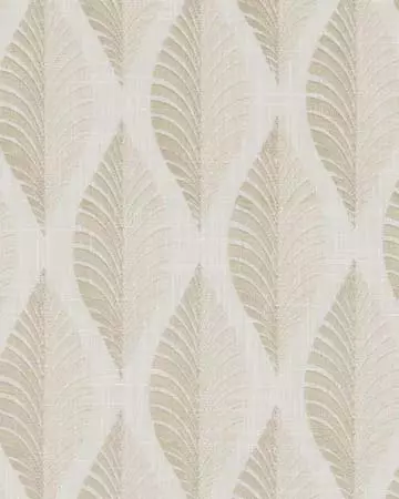 Clarke & Clarke Aspen Ivory Linen Roman Blinds