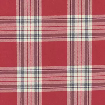 Clarke & Clarke Glenmore Red Roman Blinds