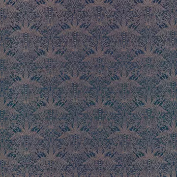 Clarke & Clarke Leopardo Midnight Copper Roman Blinds