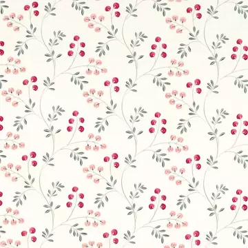 Clarke & Clarke Rochelle Blush Raspberry Roman Blinds