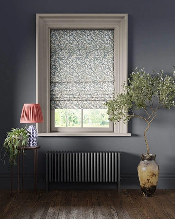 Clarke & Clarke Willow Boughs Dove Roman Blinds
