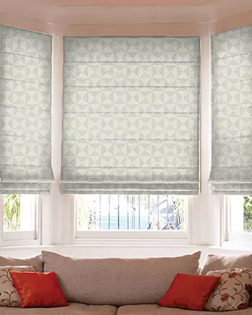 Clarke & Clarke Adisa Natural Roman Blinds