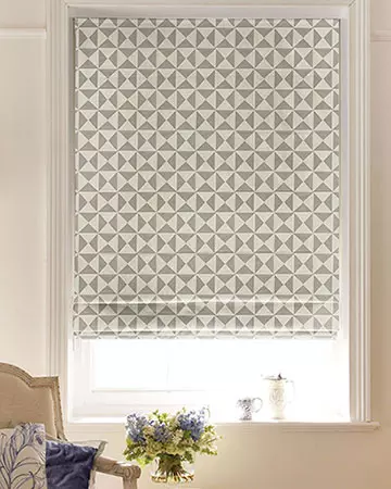 Clarke & Clarke Adisa Taupe Roman Blinds
