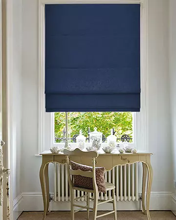 Clarke & Clarke Albany Midnight Roman Blinds