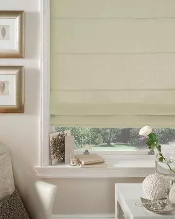 Clarke & Clarke Albany Sage Roman Blinds