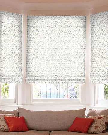 Clarke & Clarke Bibury Apple Roman Blinds