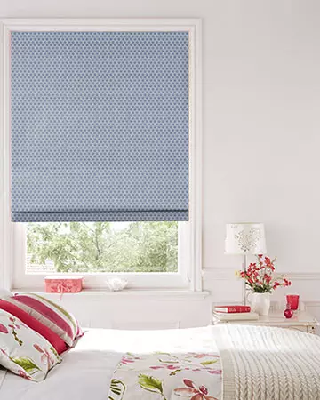 Clarke & Clarke Duomo Chicory Roman Blinds