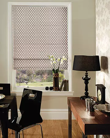 Clarke & Clarke Duomo Pebble Roman Blinds