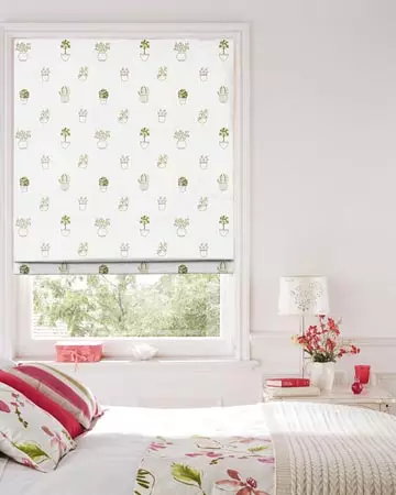 Clarke & Clarke Hidcote Apple Roman Blinds